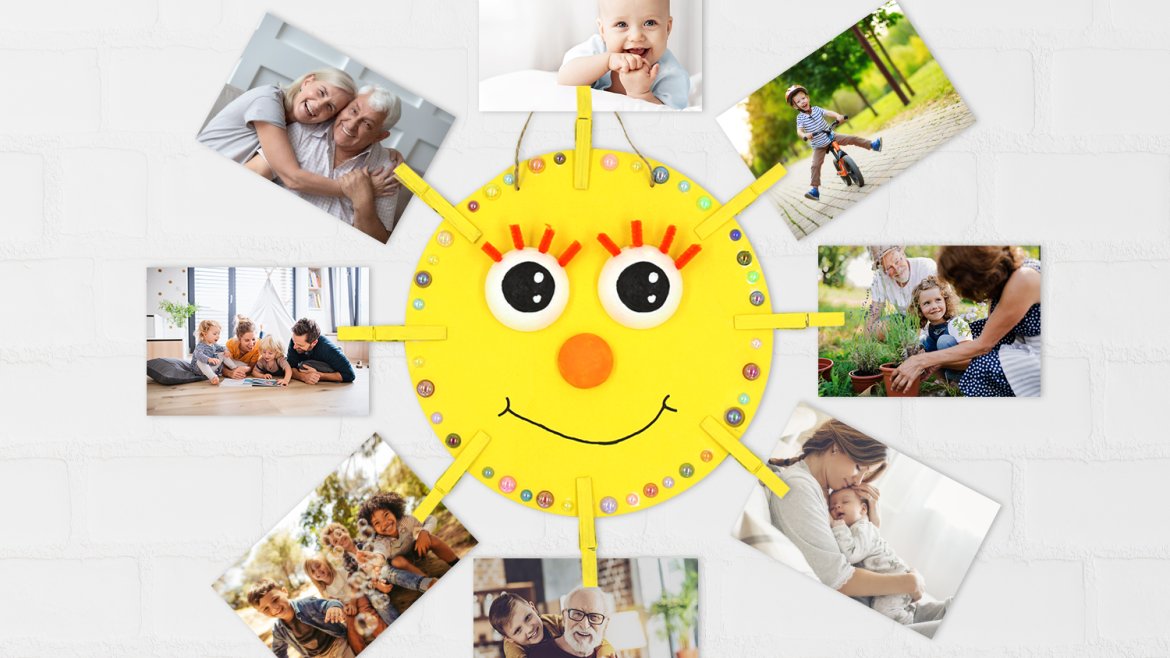 Dans cette activité manuelle, nous allons vous apprendre à réaliser un porte-photo soleil ! Une activité accessible dés le plus jeune âge basée sur le collage et la peinture. Vous pour