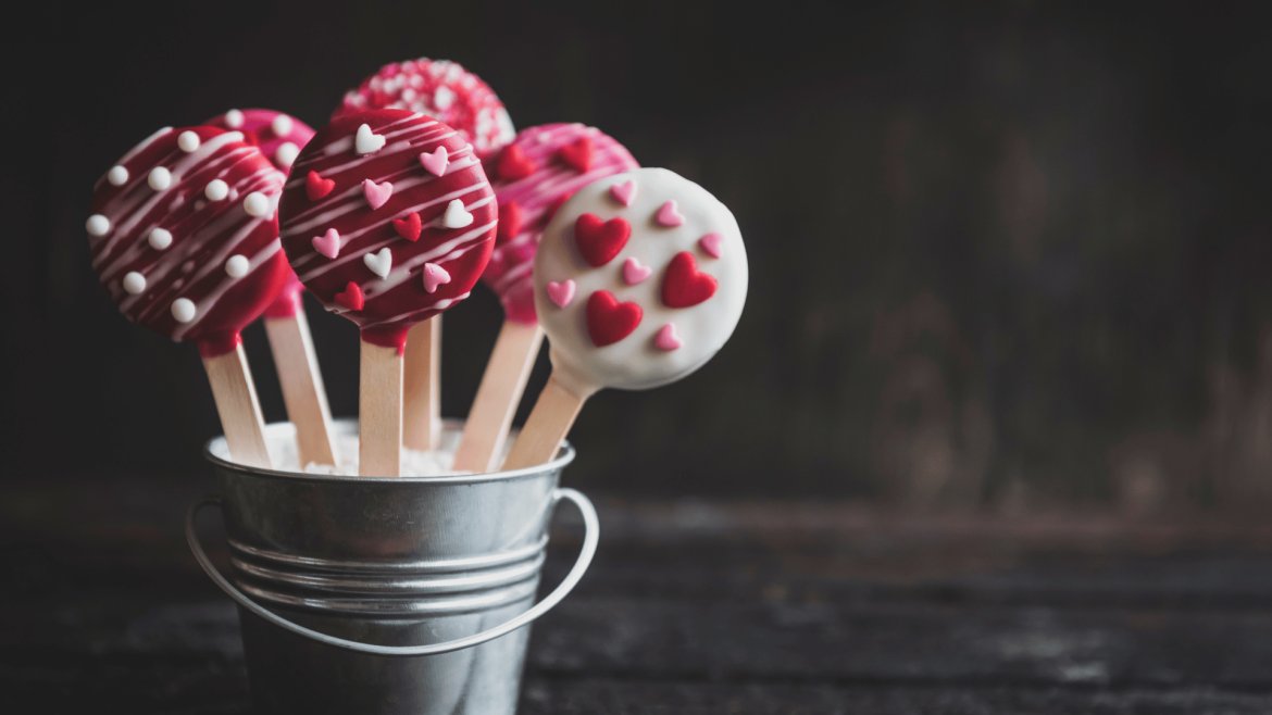 Recette cake-pop de Saint Valentin