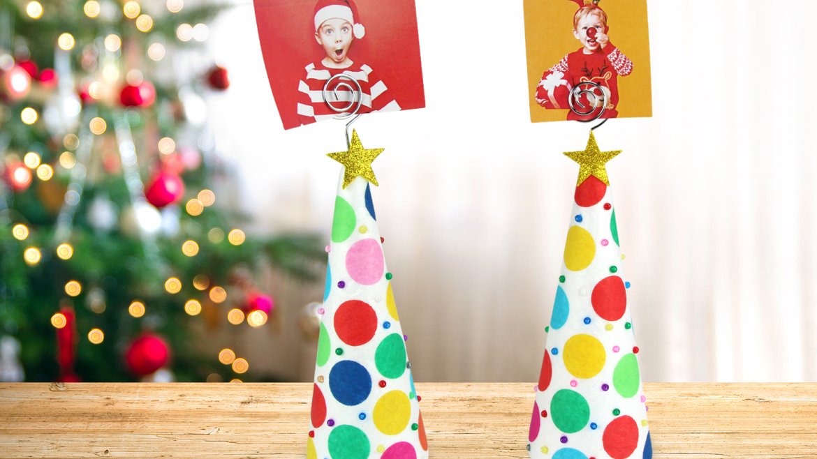 Sapin porte-photo