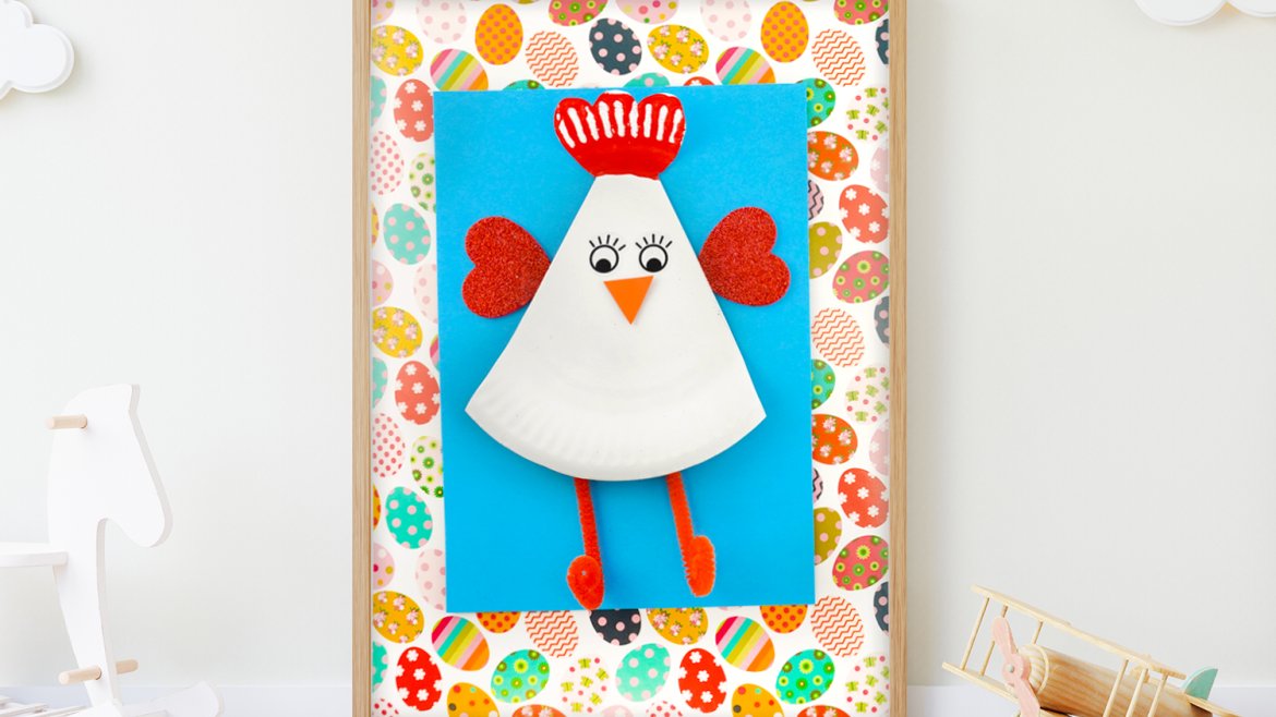 Tableau poule de Pâques