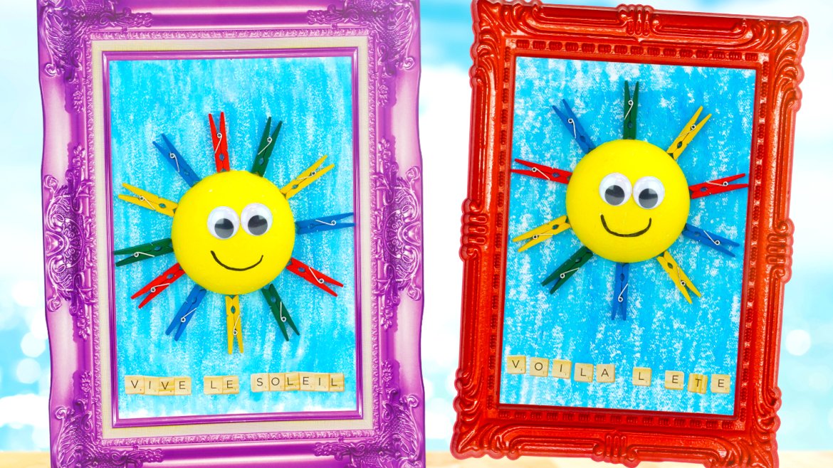 Tableau soleil à accrocher