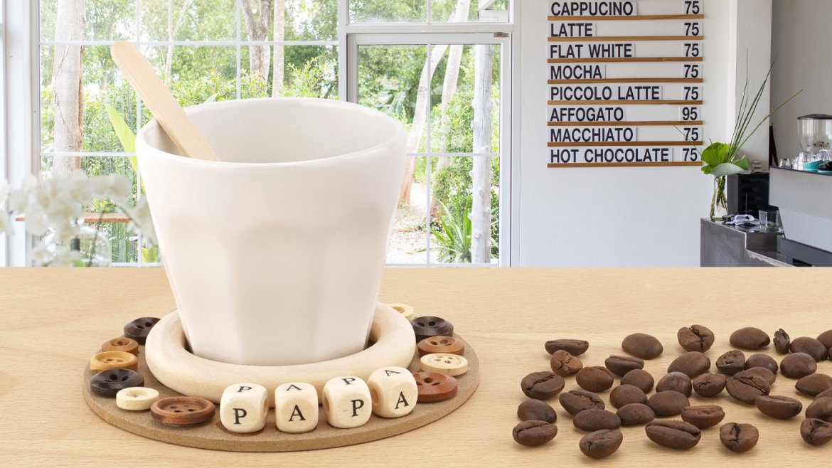 Tasse à café fête des parents