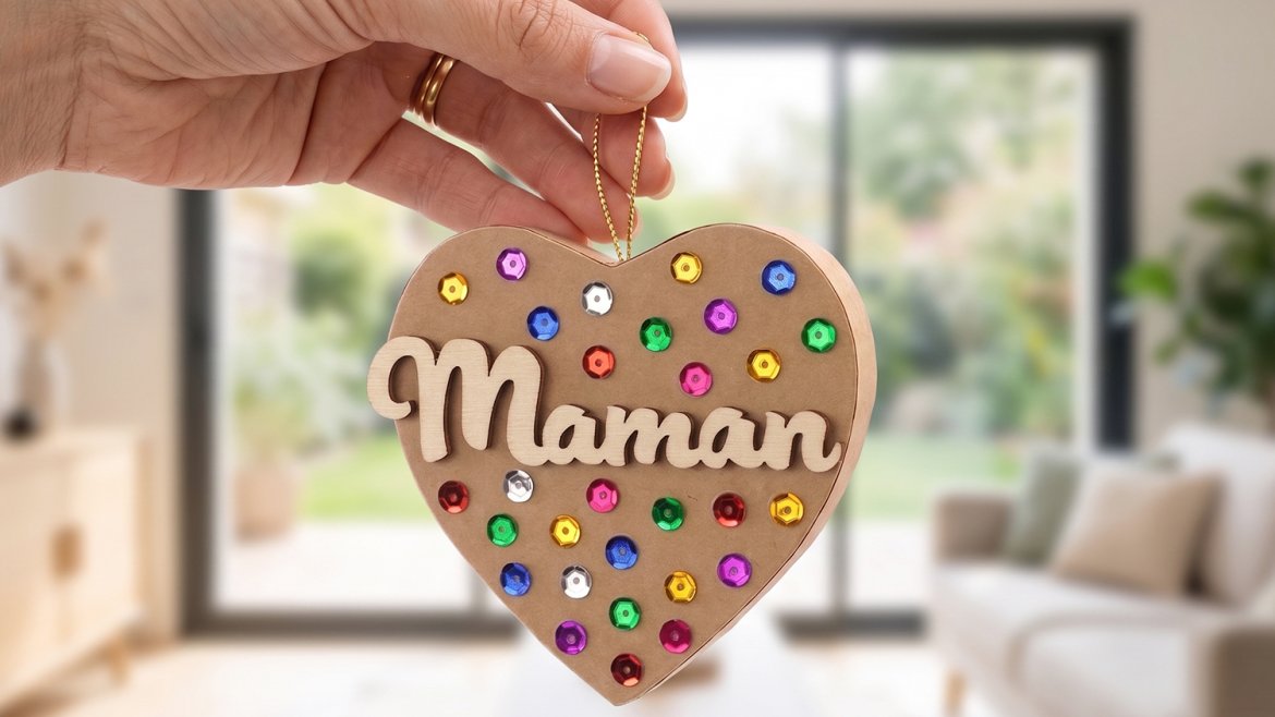 Un cœur étincelant pour Maman