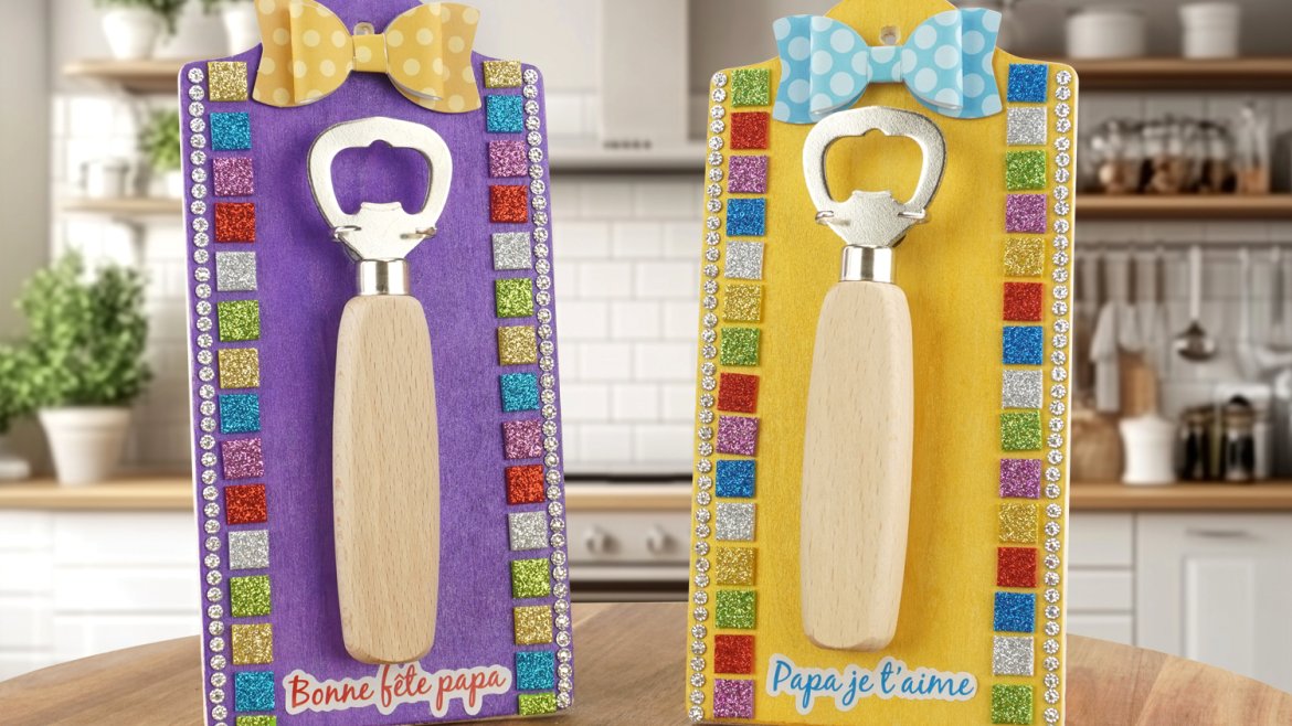 Un joli décapsuleur pour la fête des pères