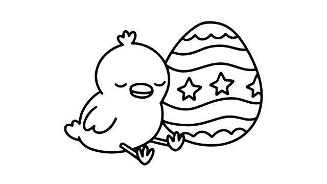 Vous cherchez un dessin de poussin de Pâques ? Voici des coloriages sur le thème des poussins et de pâques à imprimer gratuitement.