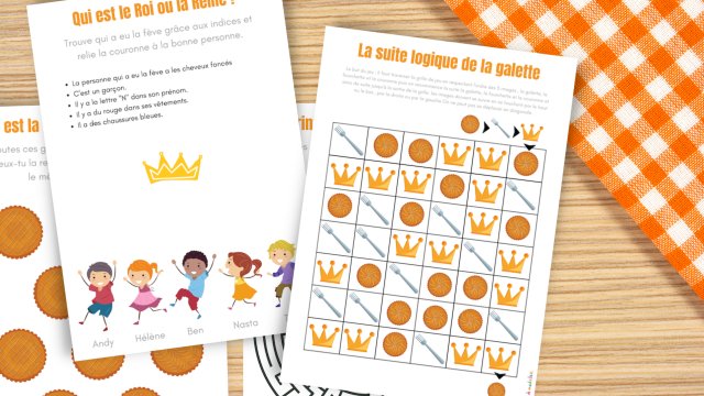 Des jeux à imprimer gratuitement sur le thème de l'Épiphanie et sur la galette des rois. Découvrez des labyrinthes, des jeux de puzzle, des jeux de réflexion, des jeux de mémoire afin d'occuper 