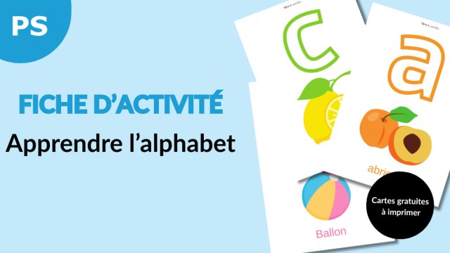 Activités, exercices et jeu à imprimer pour apprendre les lettres de l'alphabet. Toutes les activités sur les lettres sont totalement gratuites, elles aideront votre enfant à progresser et à mieu
