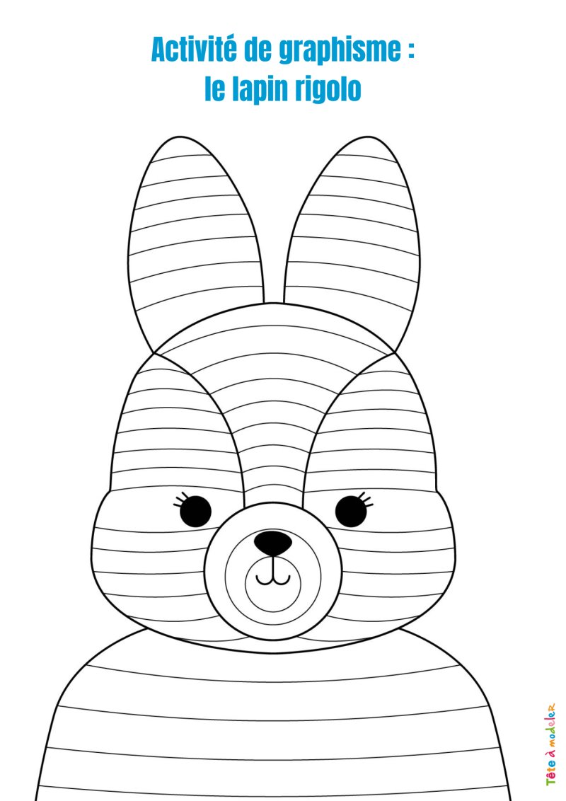 Le lapin graphisme