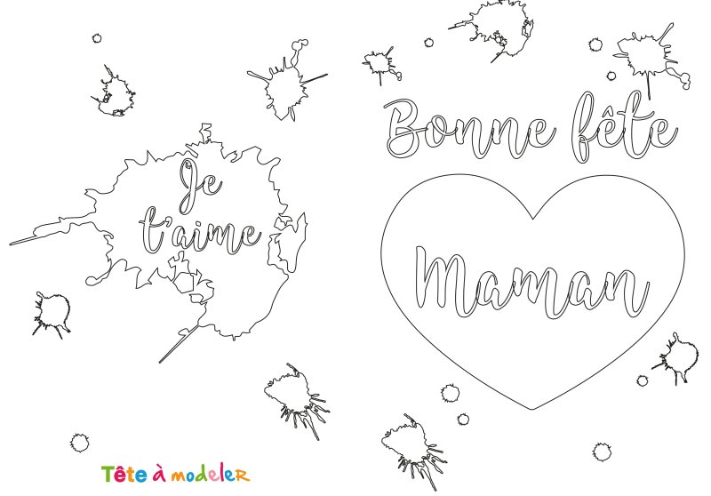 Carte "aquarelle"