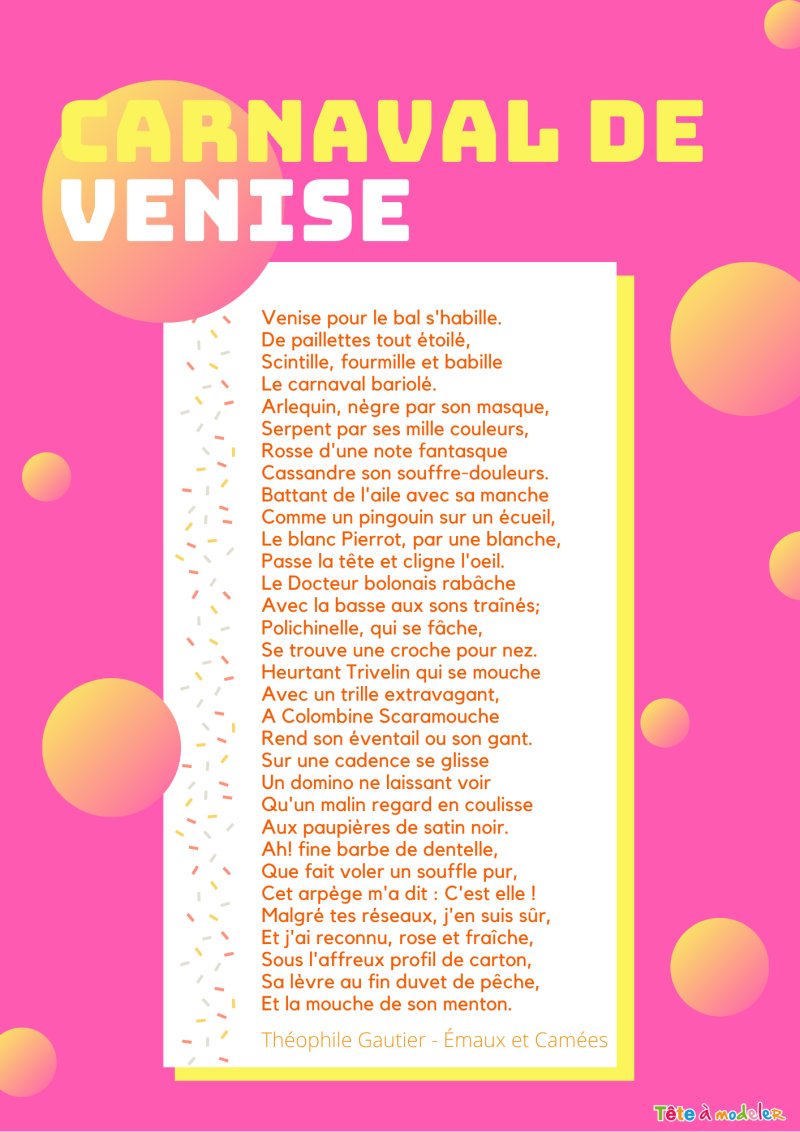 Chanson du Carnaval de Venise