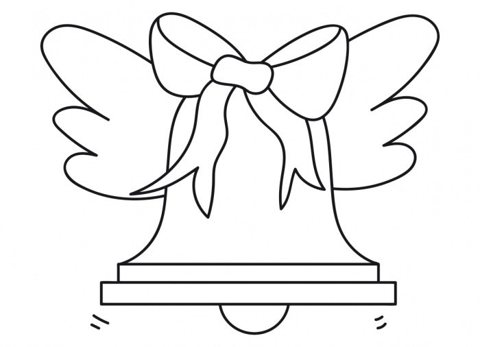 Cloche de Pâques ailée