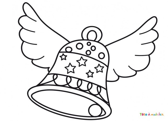 Cloche de Pâques aux étoiles