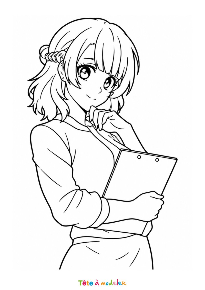 Coloriage Anri Teieri