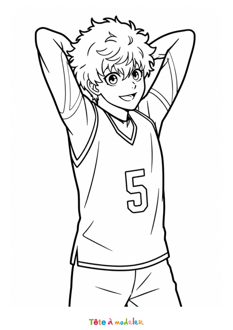 Coloriage Asahi Naruhaya