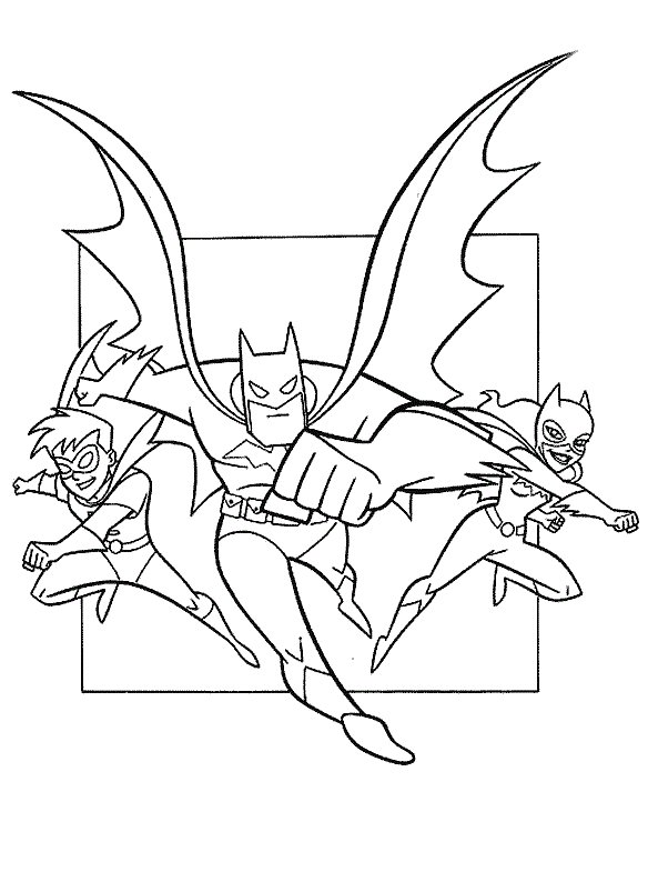 Coloriage Batman #1