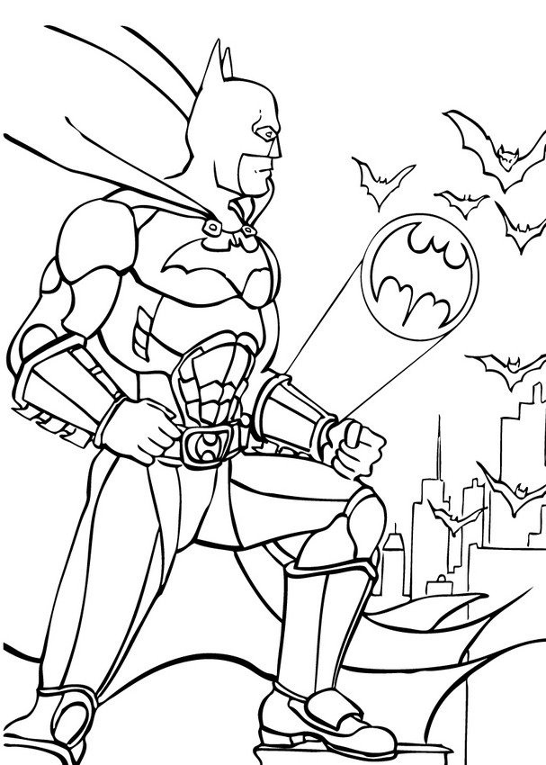 Coloriage Batman