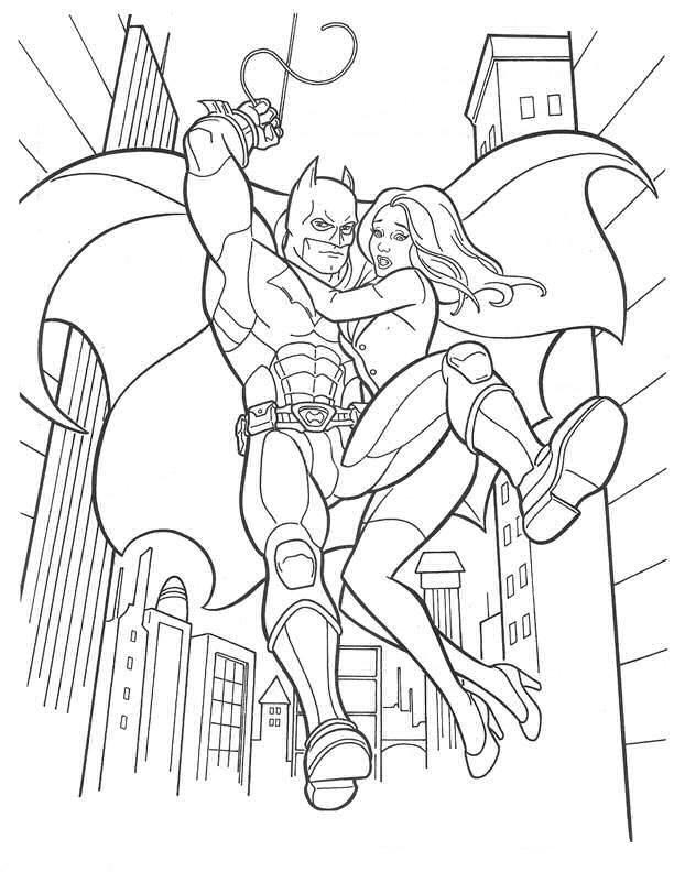 Coloriage Batman #13
