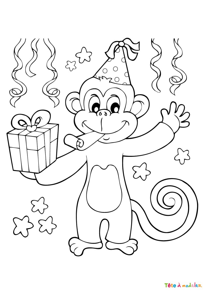 Coloriage bonne année #05