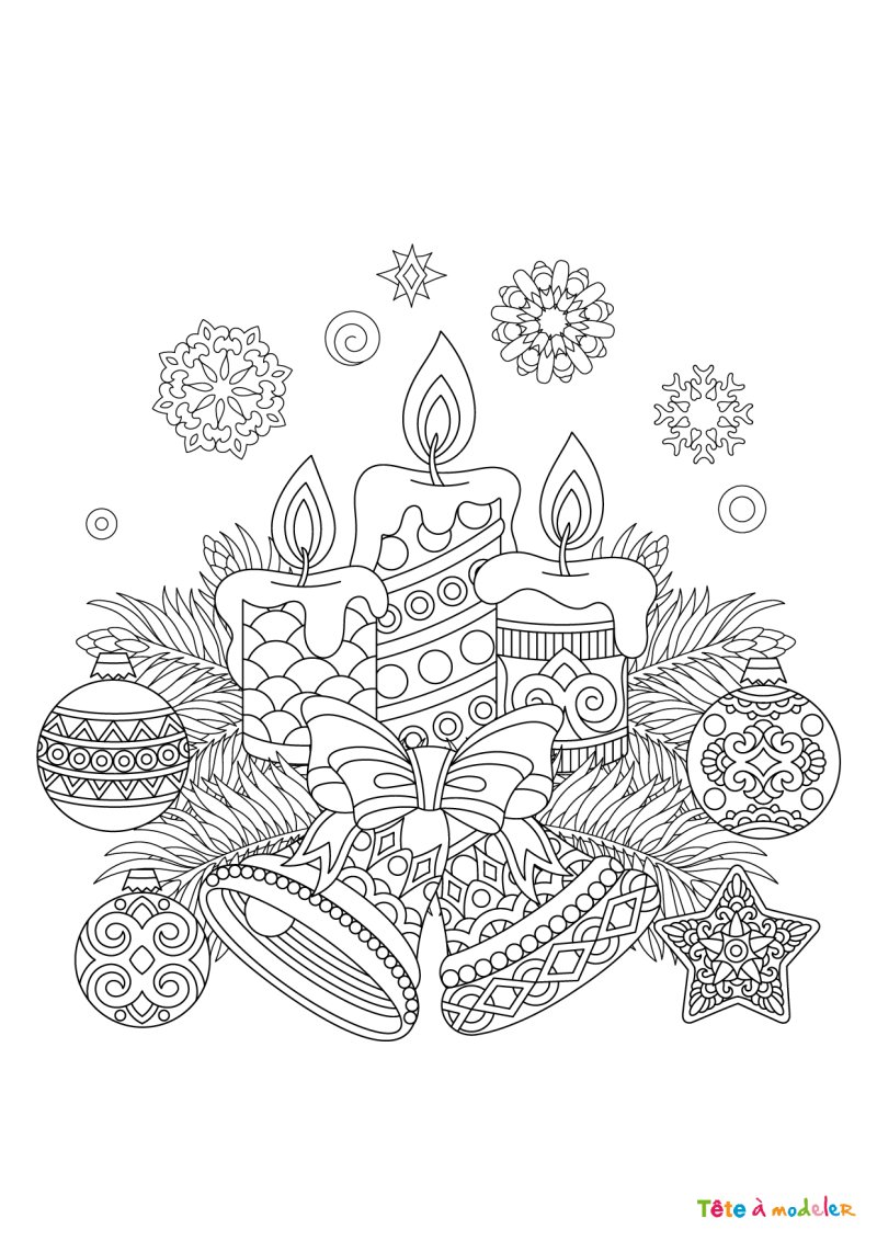 Coloriage bonne année #10