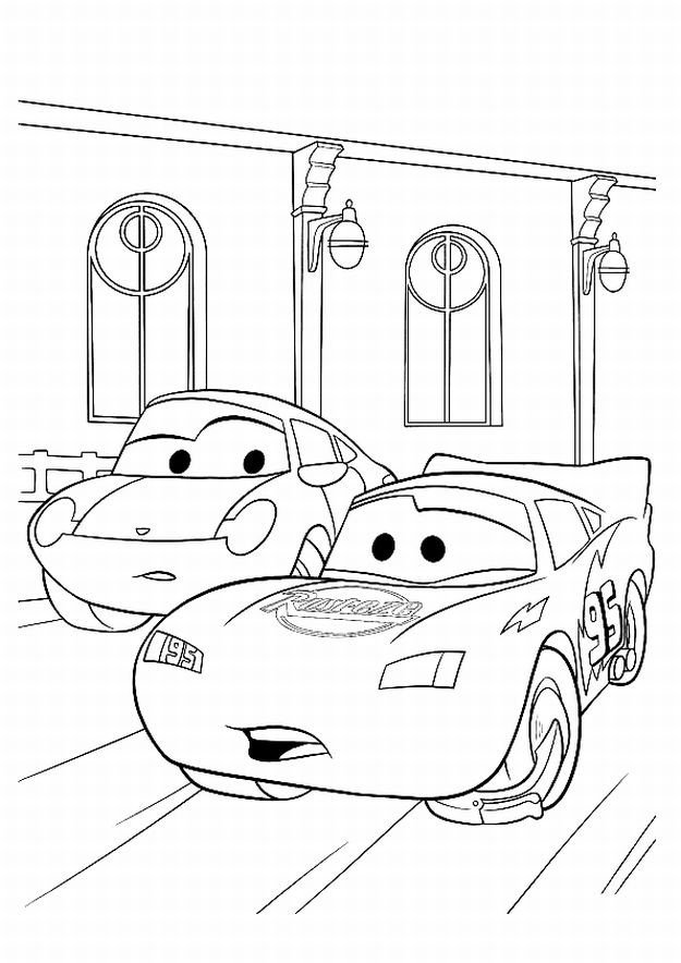 Coloriage Cars gratuit