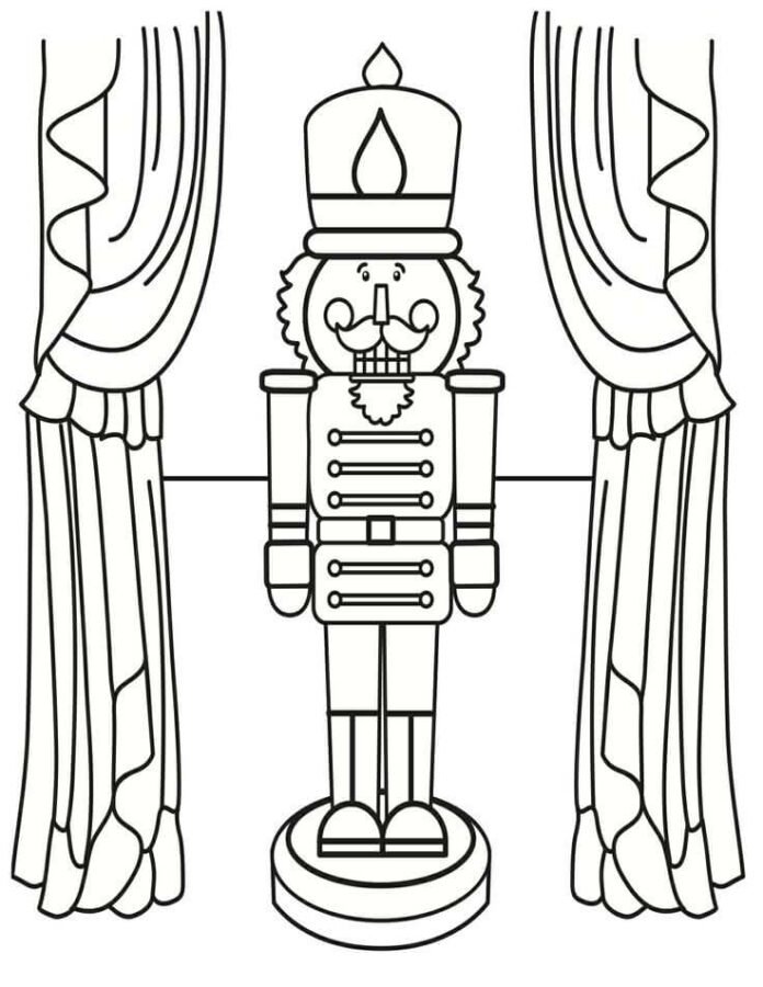 Coloriage Casse-noisette en pdf