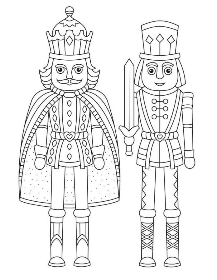 Coloriage Casse-Noisette gratuit