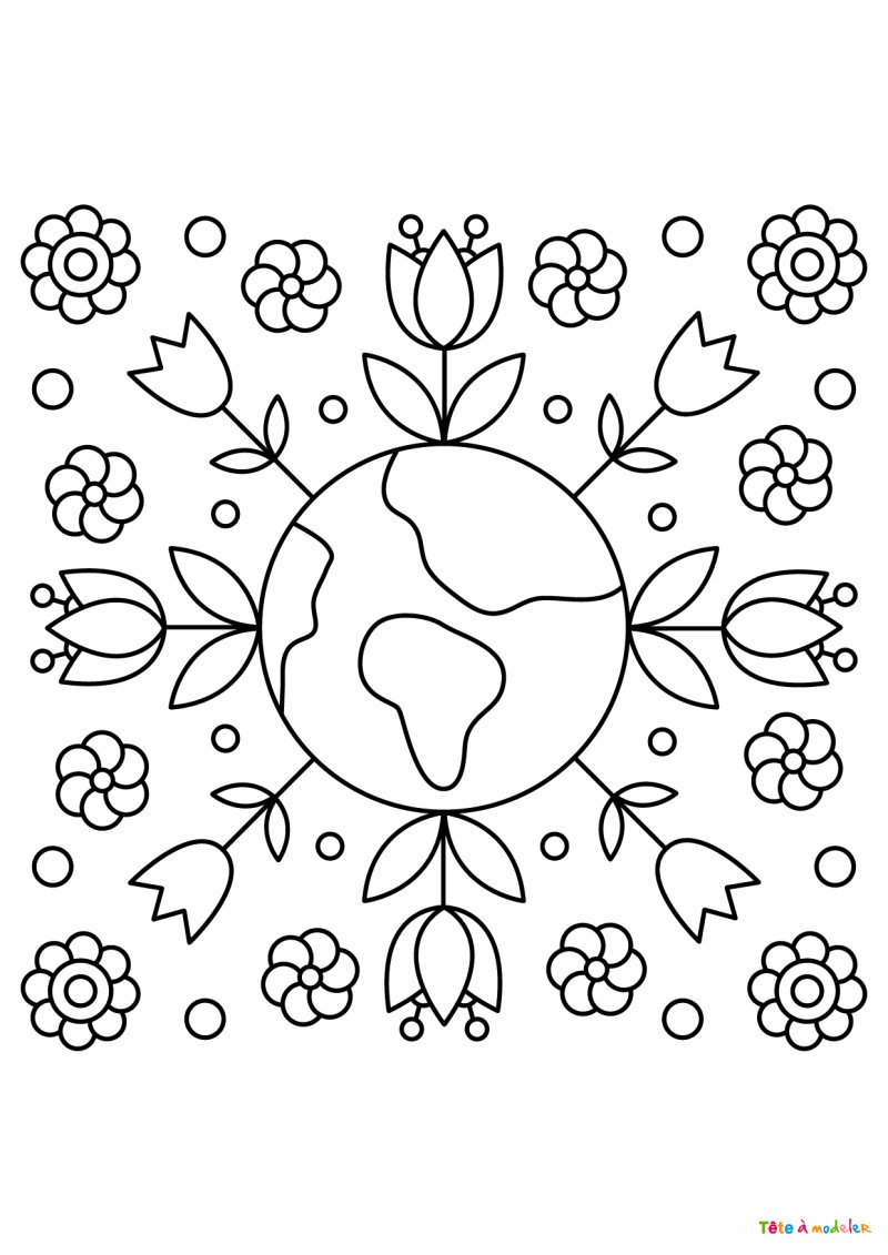 Coloriage écologie #01