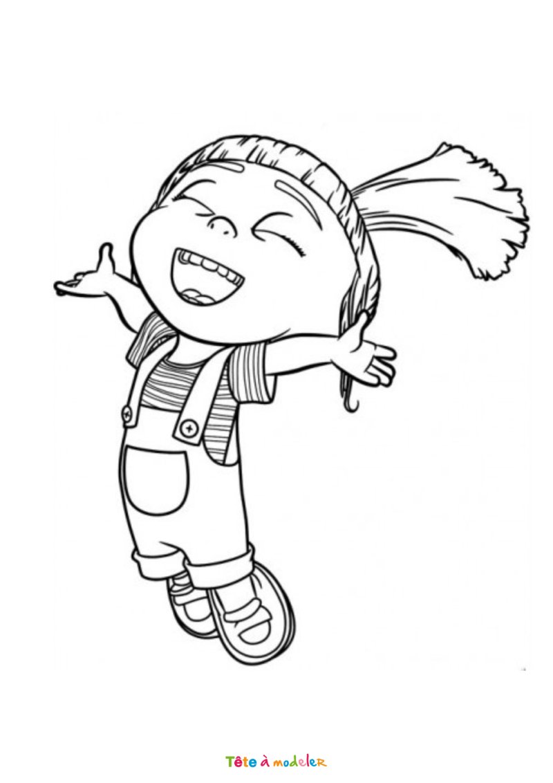 Coloriage d'Agnes