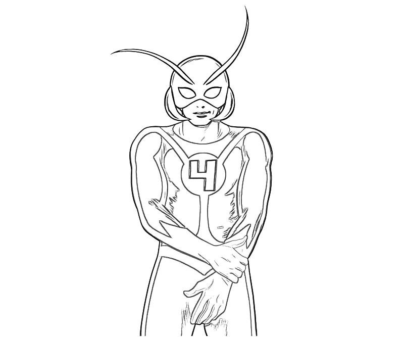Coloriage de Ant-Man