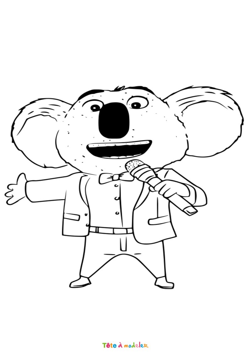 Coloriage de Buster Moon