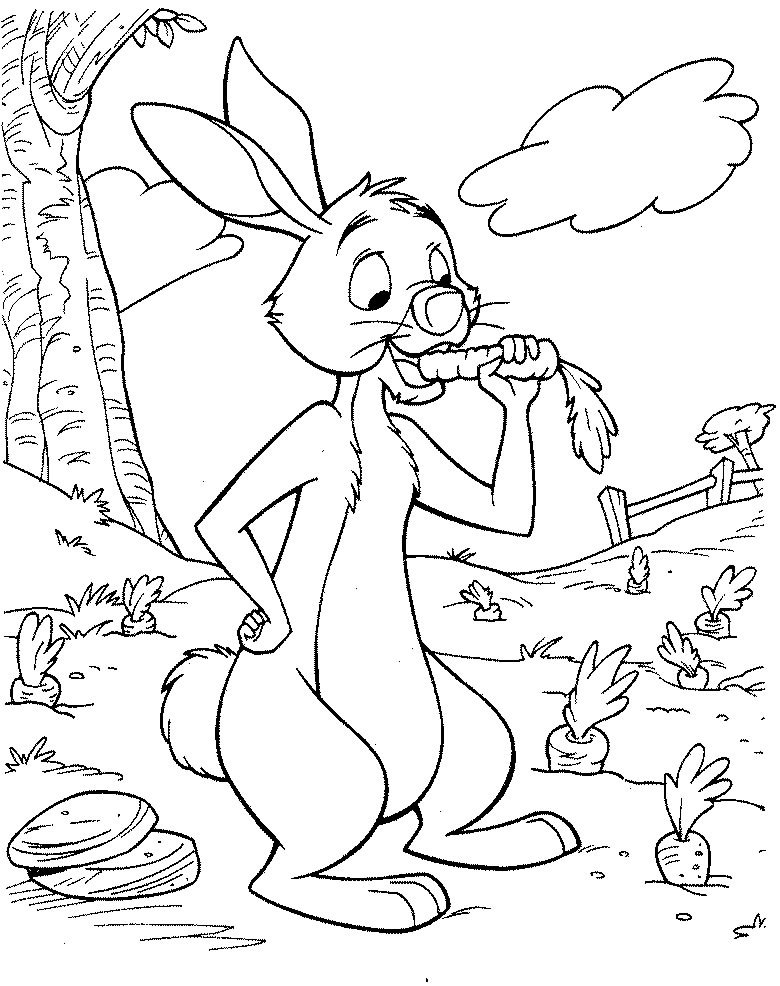 Coloriage de Coco Lapin de Disney