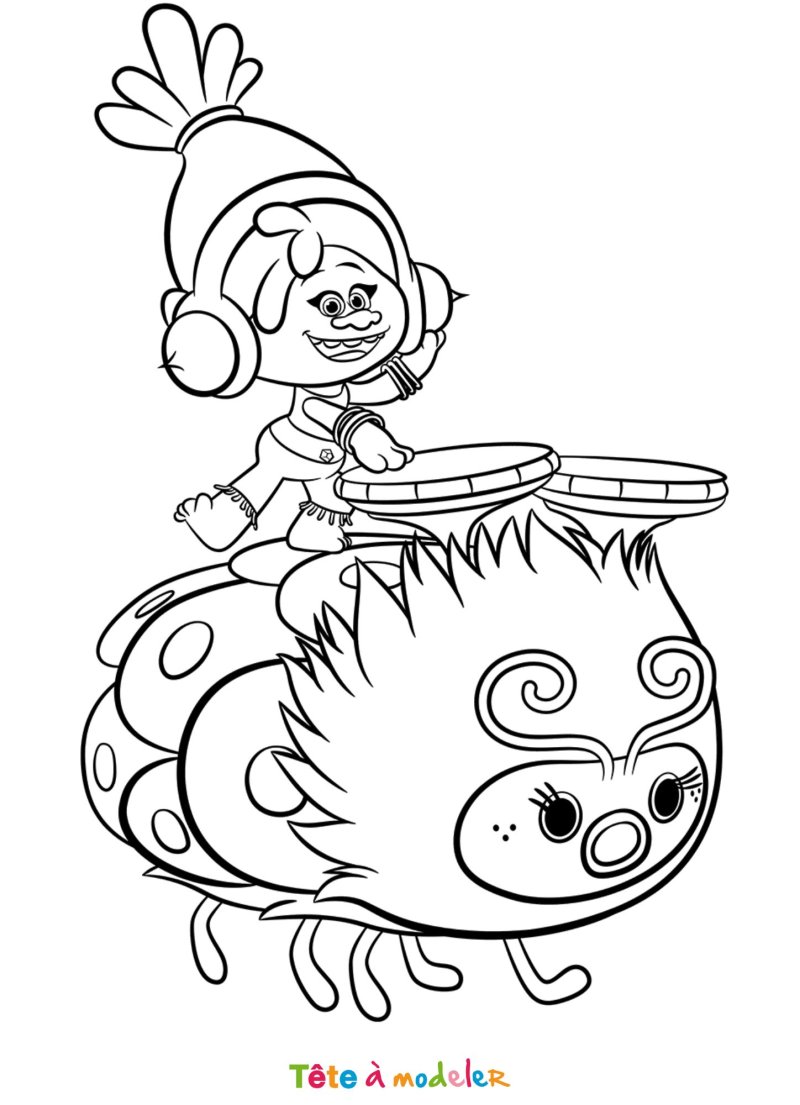 Coloriage de DJ Suki