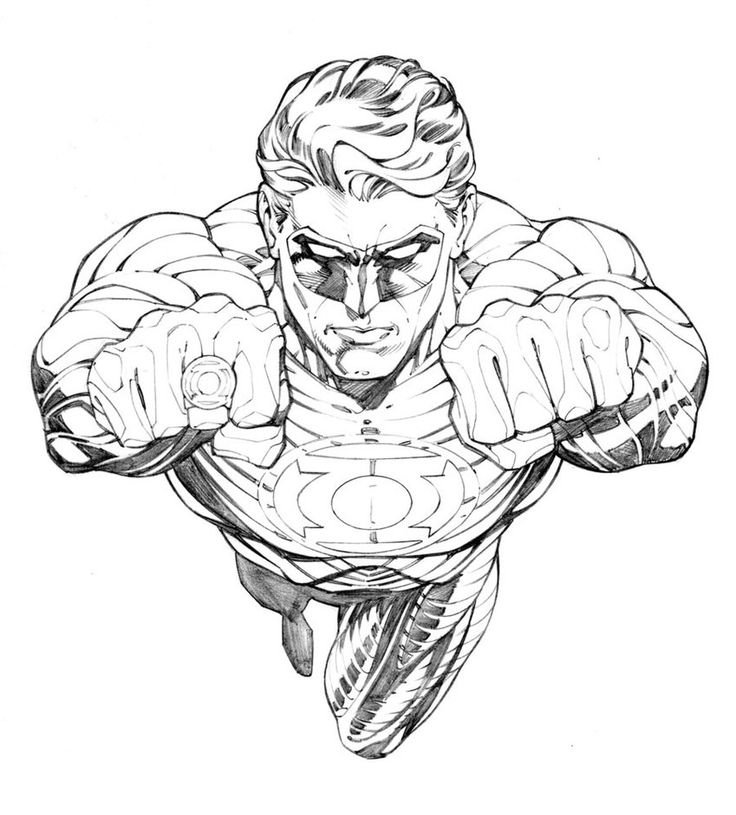 Coloriage de Green Lantern #5
