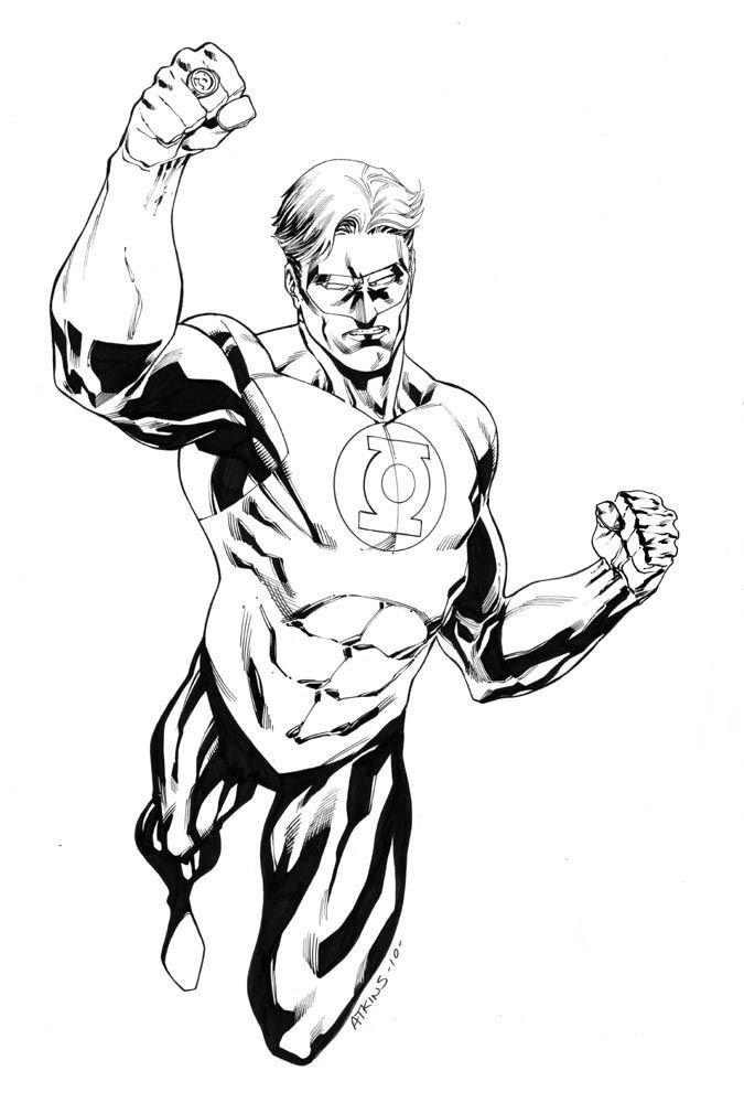 Coloriage de Green Lantern #6