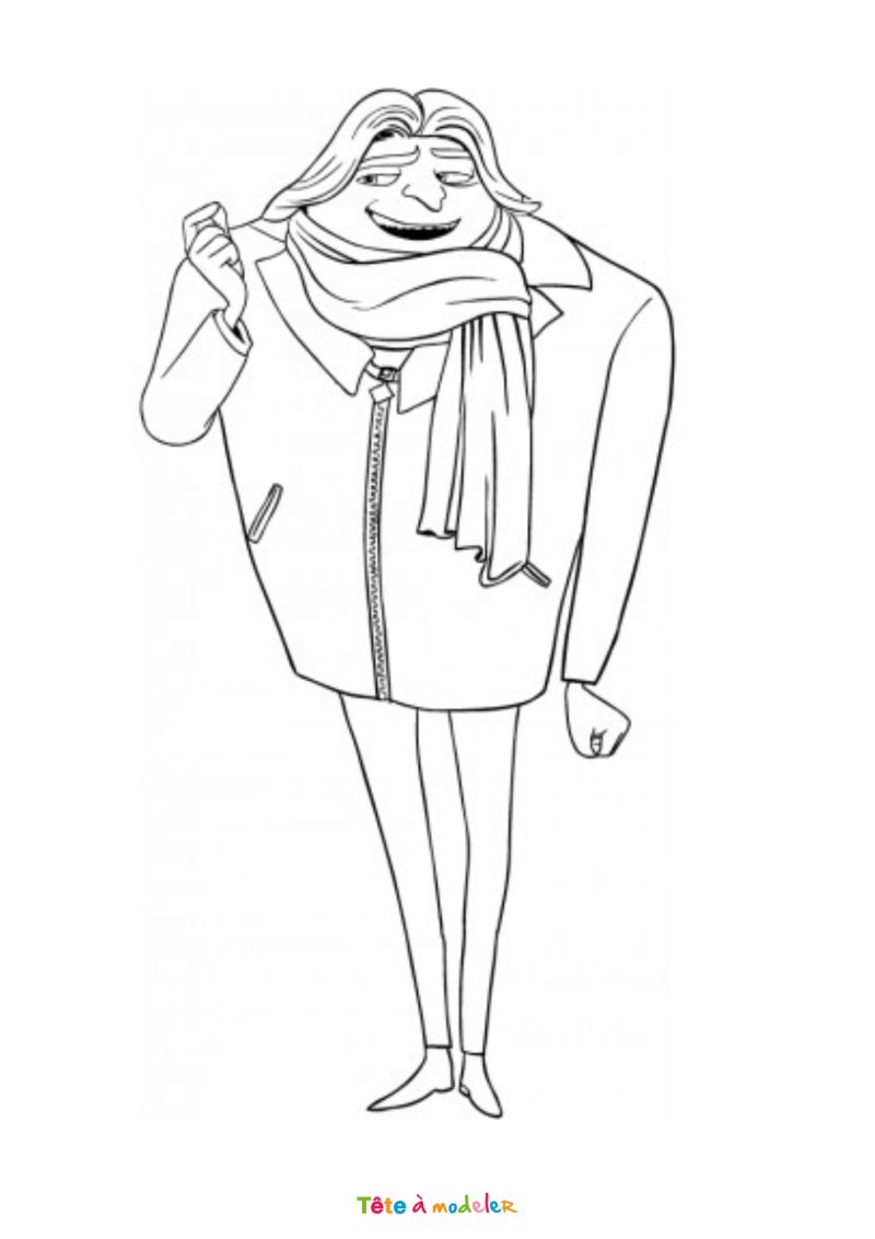 Coloriage de Gru