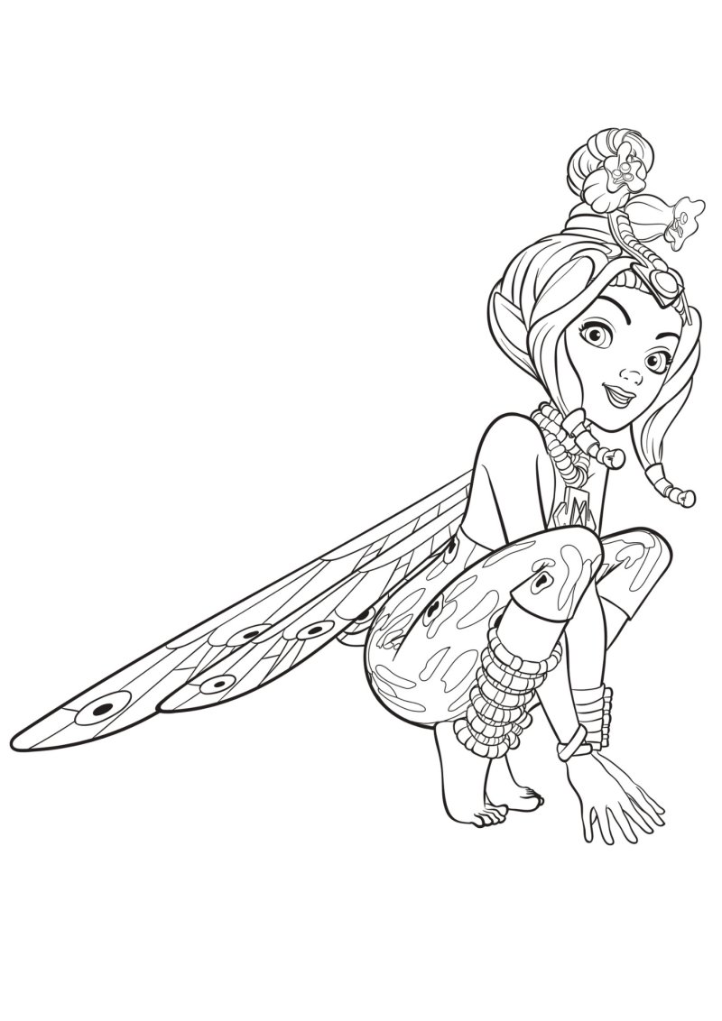 Coloriage de KUKI #02