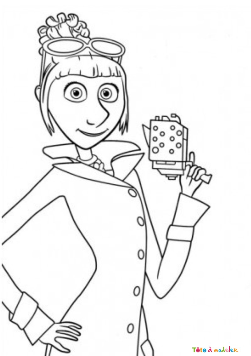 Coloriage de Lucy Wilde