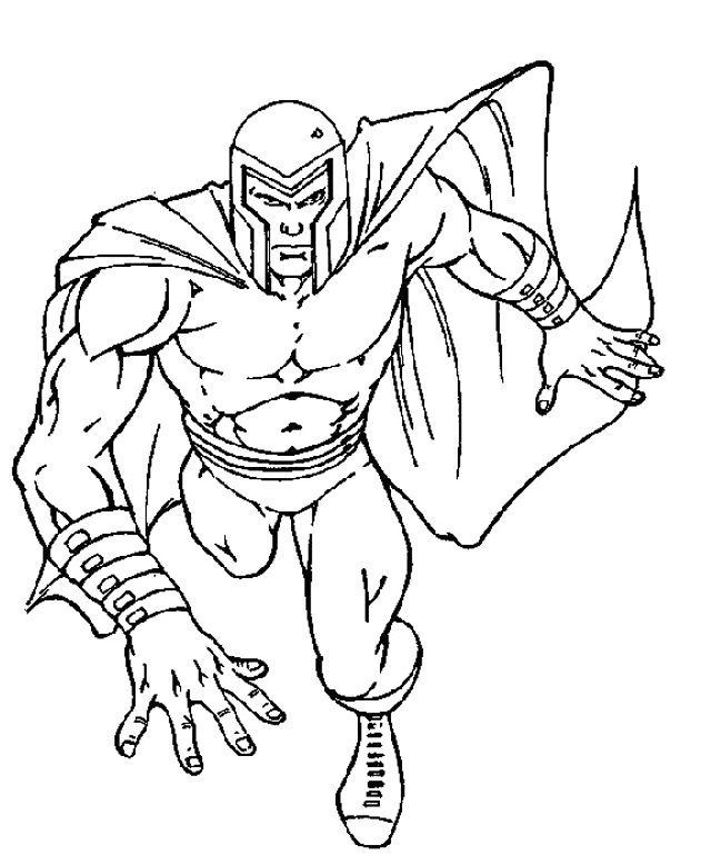 Coloriage de Magneto