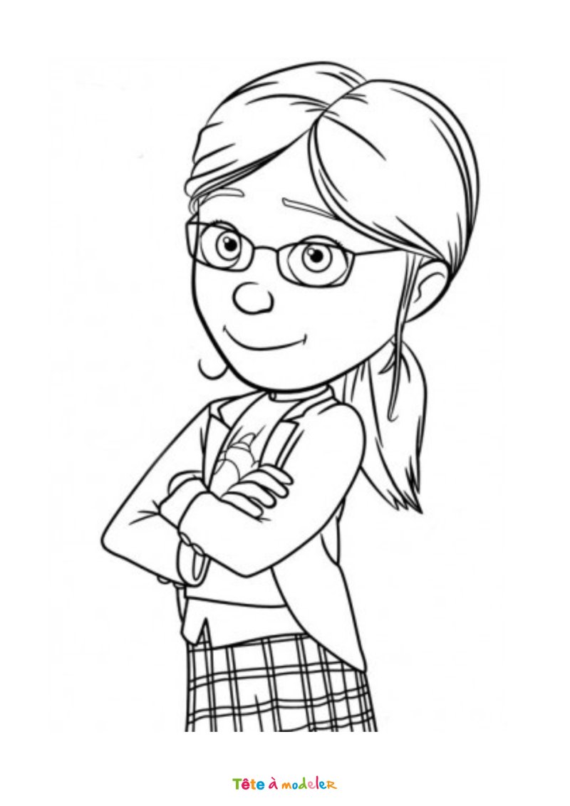 Coloriage de Margot