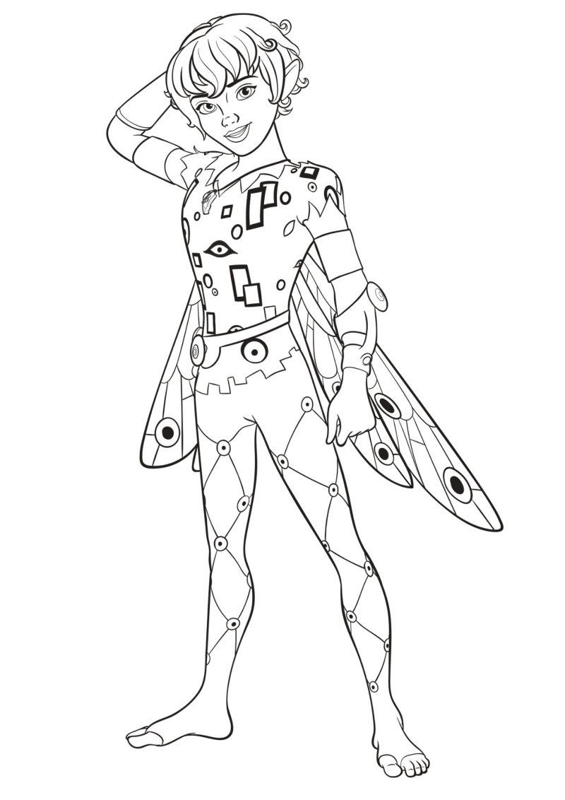 Coloriage de MO #03