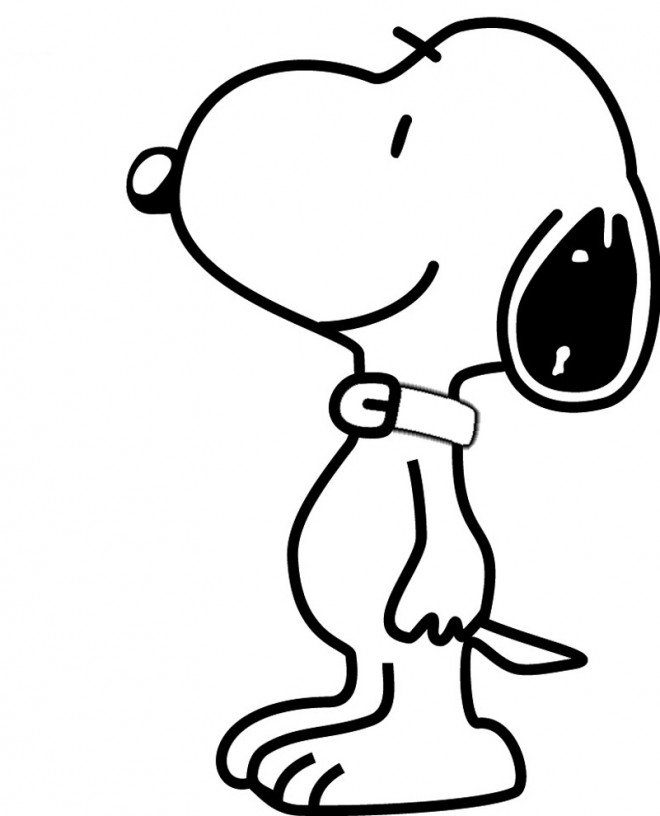 Coloriage de Peanuts
