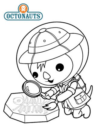 Coloriage de Perso des Octonauts