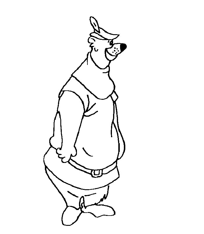 Coloriage de Petit Jean