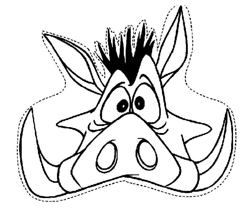 Coloriage de Pumba