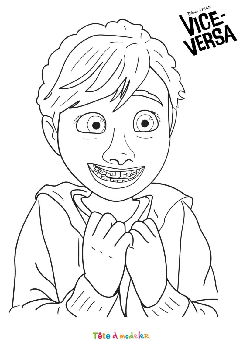 Coloriage de Riley
