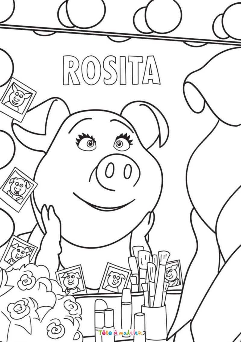 Coloriage de Rosita