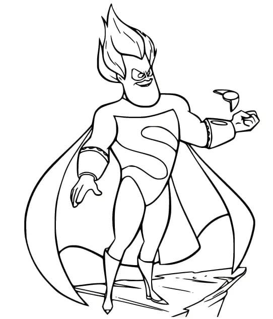 Coloriage de Syndrome des Indestructibles