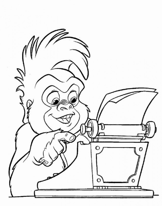 Coloriage de Terk