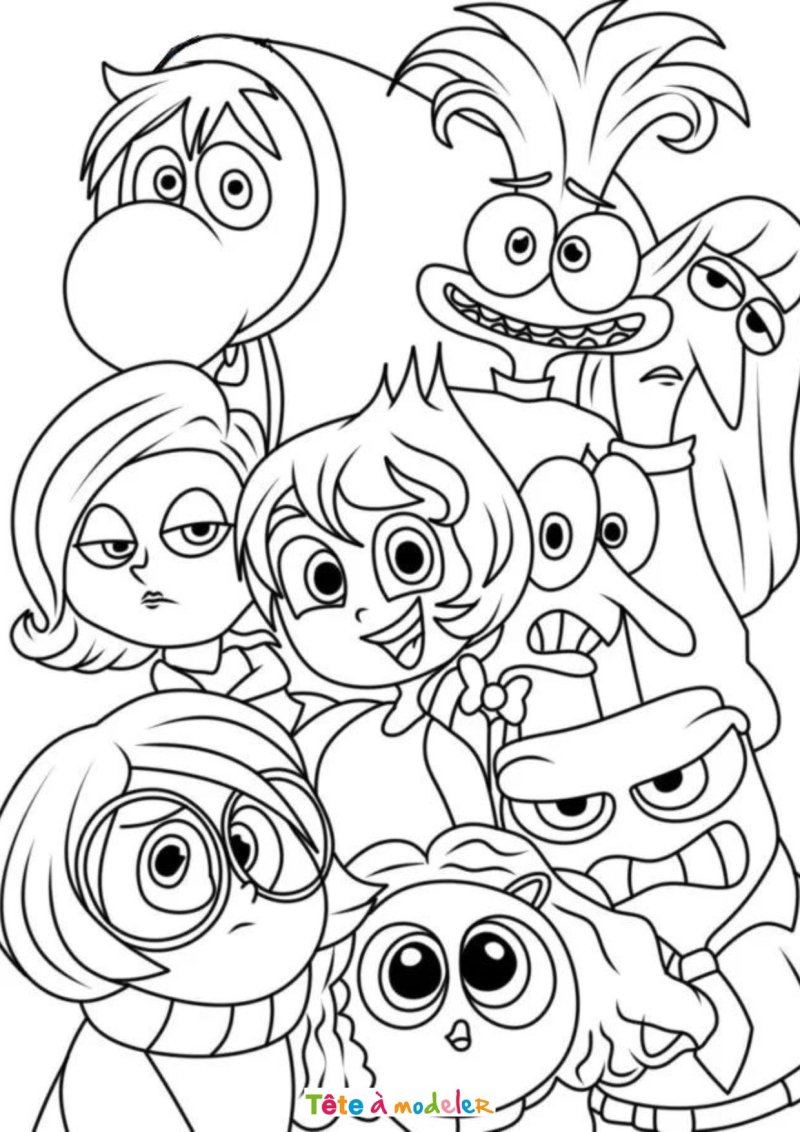 Coloriage de Vice versa rapide