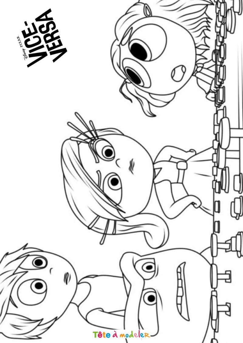 Coloriage de Vive Versa à télécharger